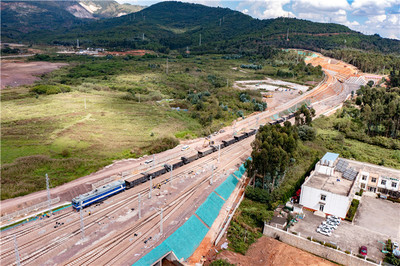 云南安宁:国家级产业园区通了专用铁路